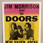 1967 Jim Morrison The Doors New Haven Arena Poster 13 5x22 Vintage Original
