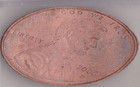 Elongated Souvenir Penny  Ana Denver  Co 2006  100th Anniv    Z 509