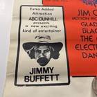 American Jam Vintage 1974 Concert Series Promo Poster 27x40 Jimmy Buffett Debut