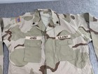 Vintage Desert Camo Combat Coat Mens Xl Long Bdu Us Army Jacket 90s Military