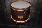 Antique vintage 1923 Ludwig 10 X 14 Cadet Snare Drum  Mahogany