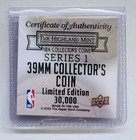 The Highland Mint Michael Jordan Chicago Bulls 39mm Collector s Coin Series 1
