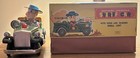 Very Rare 1960 Nomura Japan Battery Operated Sheriff Car Tin Toy W  Original Box