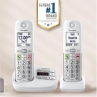 Panasonic Kx-tgu432 Cordless Phone Easy To Use With Large Display   Big Buttons