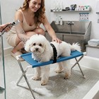 Pet Grooming Bath Table Foldable Breathable Mesh Hammock Washing Stand Dog Cat