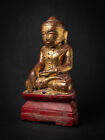 Antique 14th Century Burmese Pinya Buddha Statue From Burma