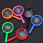  6 Pcs Magnifying Glass Toys Magnifier Child Student Experimental Lens