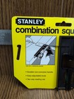 Nos Stanley 46-012 Combination Square 12  Durable Non-corrosive New Made In Usa