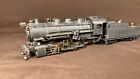 Vintage Tenshodo Ho Scale Brass Steam Locomotive And Tender Train Railroad