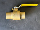 Milwaukee Valve Promax 1  Sweat  Full-port  Brass Ball Valve  600 Wog  150 Wsp