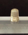 Nice Vintage Size 11 Signed Sterling Silver Sewing Thimble