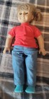 American Girl Doll 18 Pleasant Company Blonde Hair Bangs Green Eyes  Read