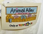 Toys R Us Animal Alley Plush Yellow Duck Satin Lined Backpack 2000 Easter New