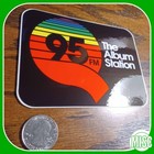 95q Wroq 95 1 Fm Charlotte Nc Radio Station Glossy Die-cut Vinyl Sticker