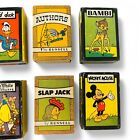 Vintage Disney Snow White Bambi Pinocchio Card Game  In Box Russell 1965 Lot 9