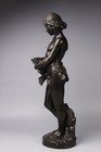 Magnificent French Antique  late 19thc  Bronze Statue   captivity   J L Gregoire