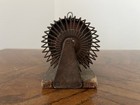 Antique Spinning Wheel Metal   Wood Mouse Rodent Live Trap Cage Primitive Rustic