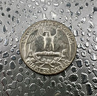 1955 Washington Quarter 90  Silver 25 Cents Philadelphia Eagle Coin