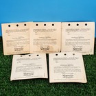  5 Packs  Wilkinson Sword  new  Chromium Edge Razor Blades 1970s Made In England