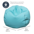 Children s Factory Childrens Factory 26 Round Bean Bag Bean Bag Chair