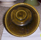 Vintage Mccoy Pottery Flower Pot Planter Green Usa 2033