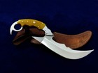 12 4  Seo Custom Handmade Full Tang D2 Tool Steel Combat Fighter Tactical Knife