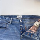 Jacob Cohen Scott Straight Regular Blue Denim Jeans 35x30 Button  Italy  Luxury
