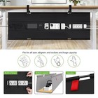 Keegh 48  Extra Large Under Desk Cable Management Tray Cord Organizer No Drill