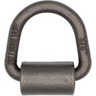  8 Pack  3 8  Heavy Duty Weld On D Ring - 9 000 Lbs Breaking Strength Tie Down