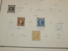 Serbia   Lot Stamps 19th Century 1800s Scott Brown Album  See 2 Photos Ser26mar