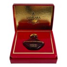 Rare Vintage 1989 Samsara Guerlain Paris Perfume Ruby Red Glass Bottle Perfume