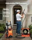 Vevor Electric Pressure Washer Max 4500 Psi 3 2 Gpm With Pressure Adjustment