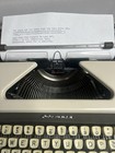 Vintage Nice1962 Olympia Sm7 Portable Typewriter   Case Types-looks Very Nice