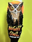 Elysian Brewing Night Owl Beer Tap Handle Pumpkin Ale Seattle Brewery Pub New