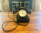 Repurposed Western Electric Rotary Phony Phone Clock  Vintage Upcycled Clock
