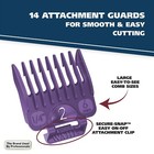 Wahl Chrome Pro Corded Men Hair Clippers Complete Home Barber Haircutting Kit