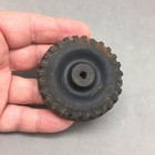 Tonka Toy Rubber Tire Wheel 2 3 8  X 5 8  Truck Tractor Replacement Part Vintage