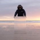 Sheet Invisible Material Invisibility Shield magician Tricks Prop Real invisible