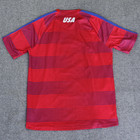 Usmnt Nike Soccer Jersey Mens L 2016 17 Usa National Team Flash Pre-match 2 Kit