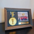 2026 Fifa World Cup Gold Medal Replica Football Champion Medal With Lanyard