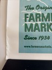 Vintage Farmers Market Los Angeles Ca Poster By Pete Bentovoja