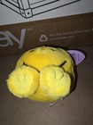 Vintage 1994 Swibco Puffkins Happy Stuffed Plush Yellow Smiley Face 6684 W  Tag 