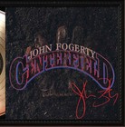 John Fogerty Framed Cherry Wood Reproduction Signature Lp Record Display 