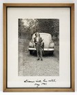 1941 Photograph Dianne Walker With Her Catch  Great 1940s Auto Photo Fishing