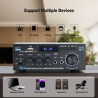 Neohipo Ak45 Stereo Audio Amplifier Receiver 300wx2 Home Dual Channel Bluetooth