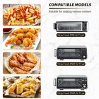 Wmkgg 12 Inch Air Fryer Parchment 12 x12 -100 Pcs Paper  Unbleached