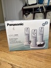 New Panasonic Kx-tgd213 Digital Cordless Phone W  3 Handsets Backlit Caller Id