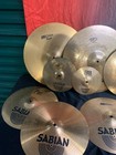  lot Of 14  Mixed Sabian Zildjian Crash Splash Brass Cymbals  sold As One Lot   