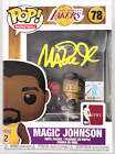 Magic Johnson Autographed Los Angeles Lakers Funko Pop Beckett Witnessed