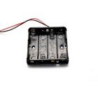 4x Series Aa Battery Holder Case Box With Wire Leads For 6v Us